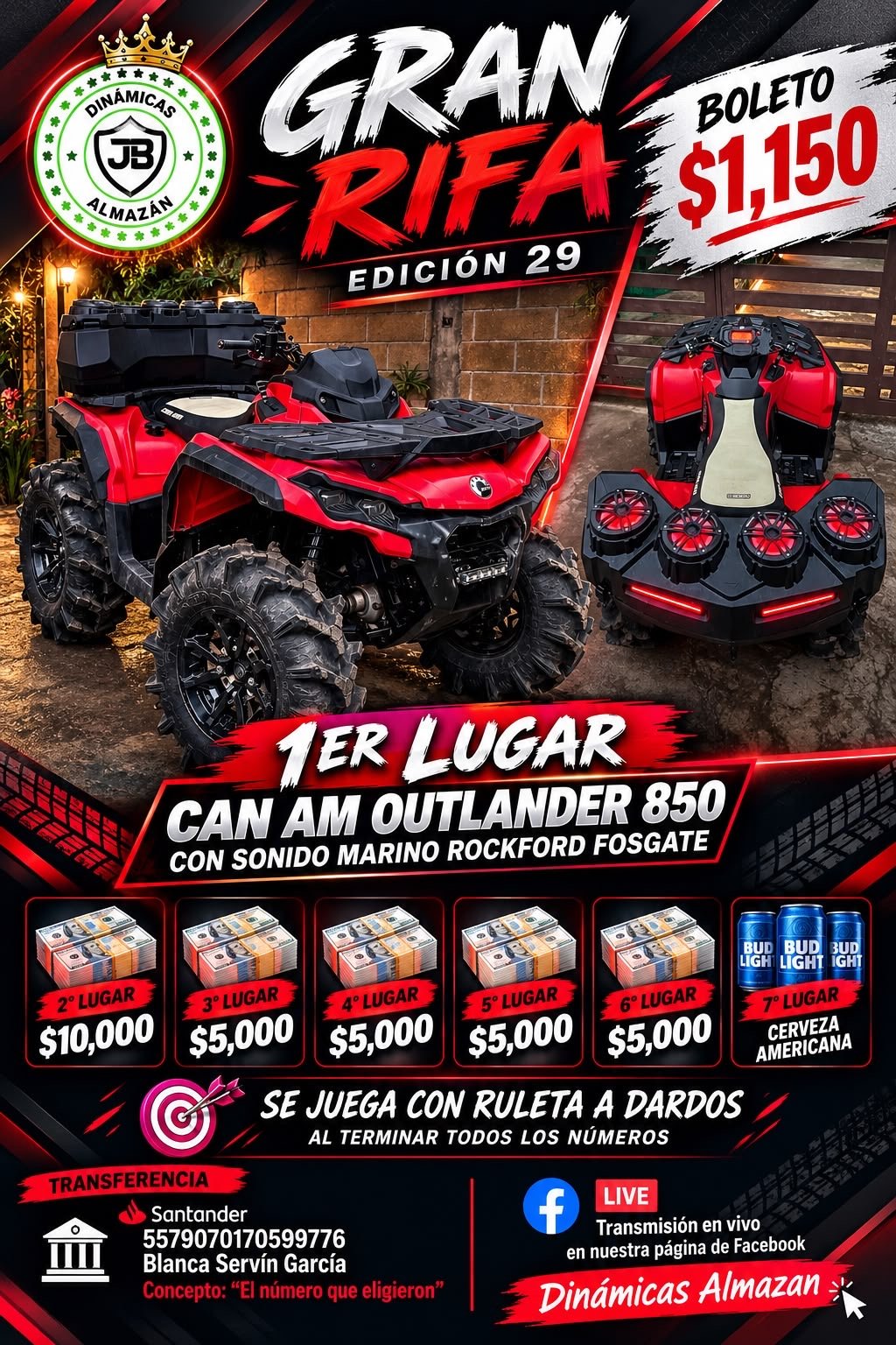 LA SUERTE PUEDE SER TUYA